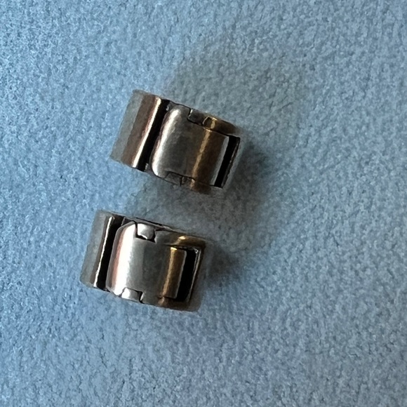 Chamilla, 925 Sterling silver . Set of (2) stoppers for charm bracelet. - Picture 1 of 3